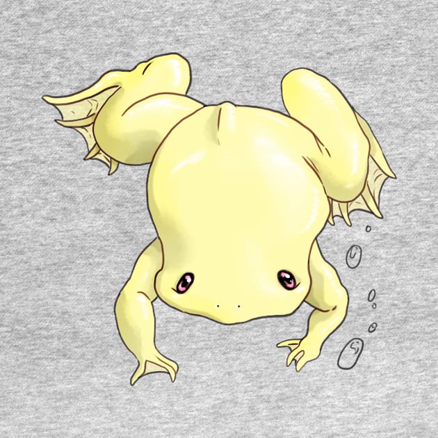 Platanna (Xenopus laevis) - Albino by Furia And Mimma